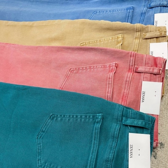 Zenana Acid wash bootcut jeans - Picture 3 of 4